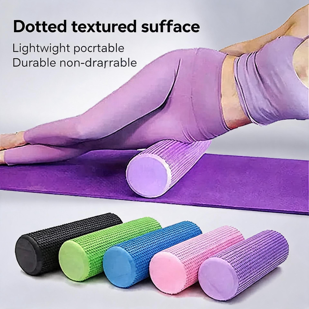 Home Pilates Yoga - Yoga Roller Round EVA Foam Cylinder