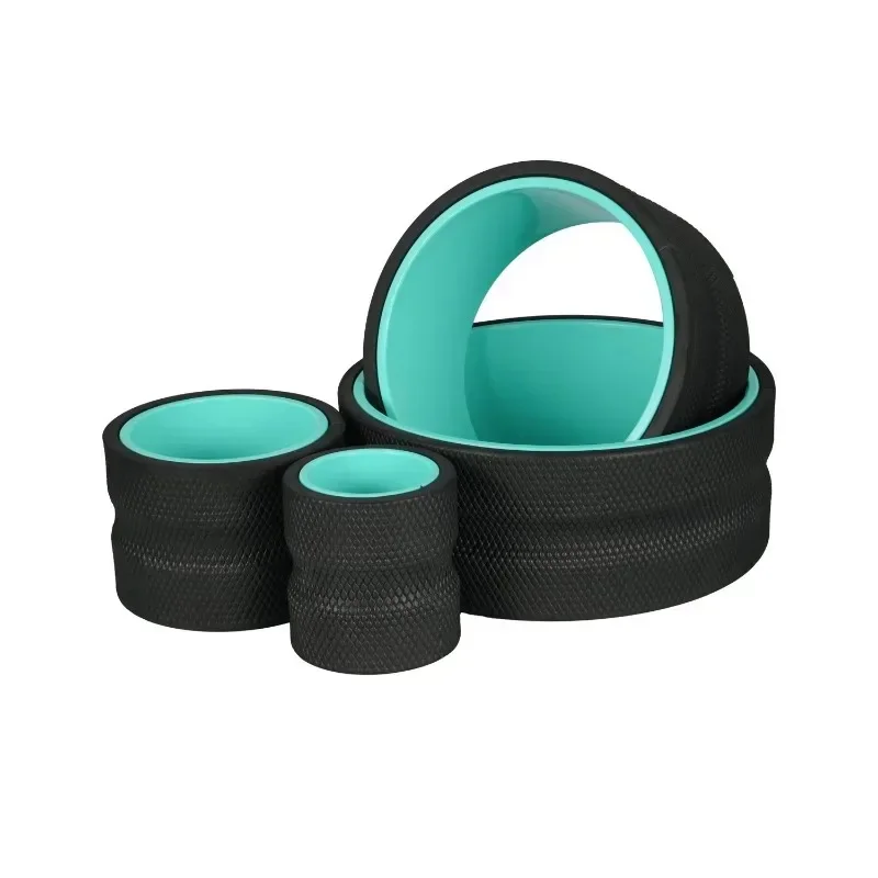 Pilates And Yoga Combined - Three-piece combination open back yoga wheel