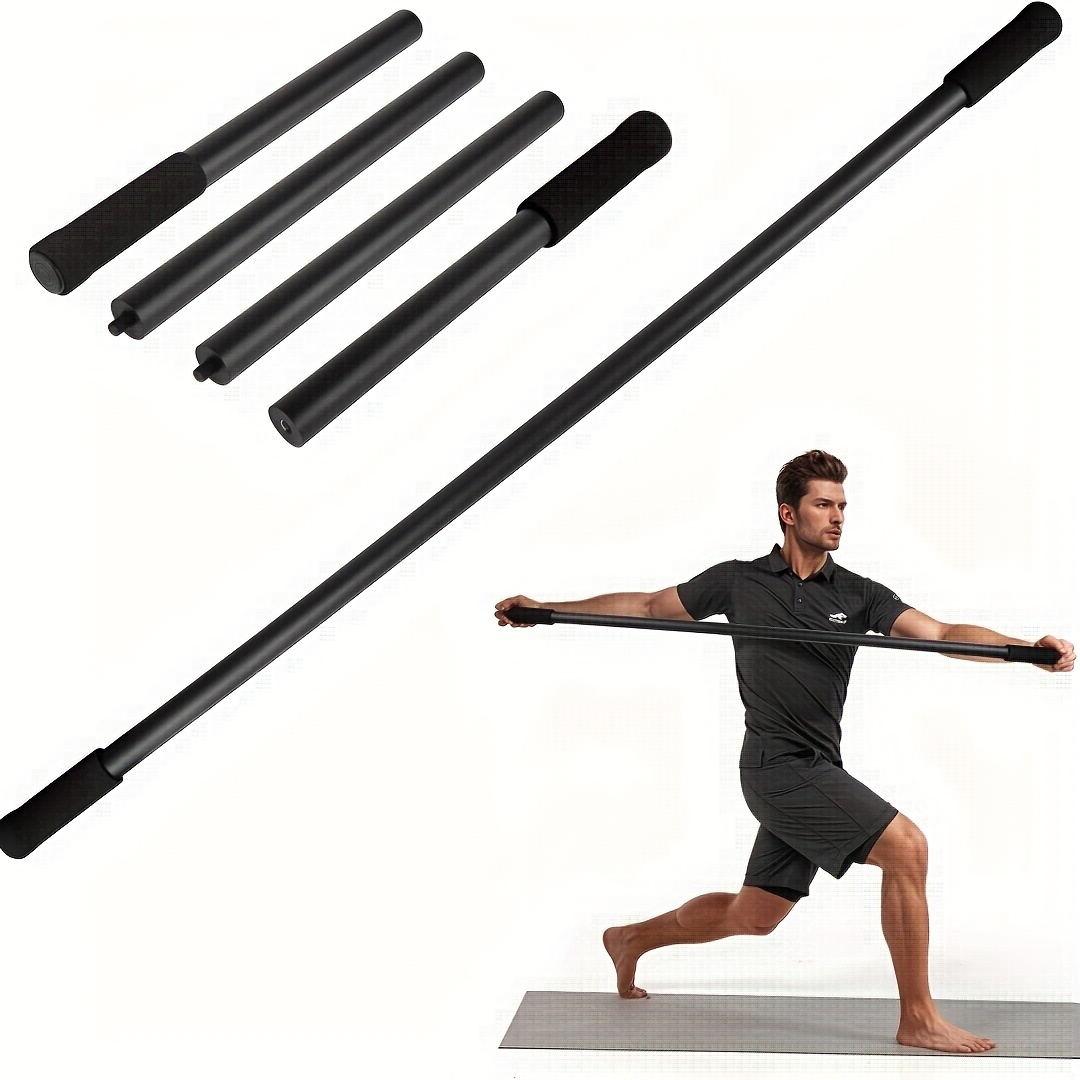 Pilates Yoga Equipment - Detachable Yoga Stick Adjustable Length Pilates