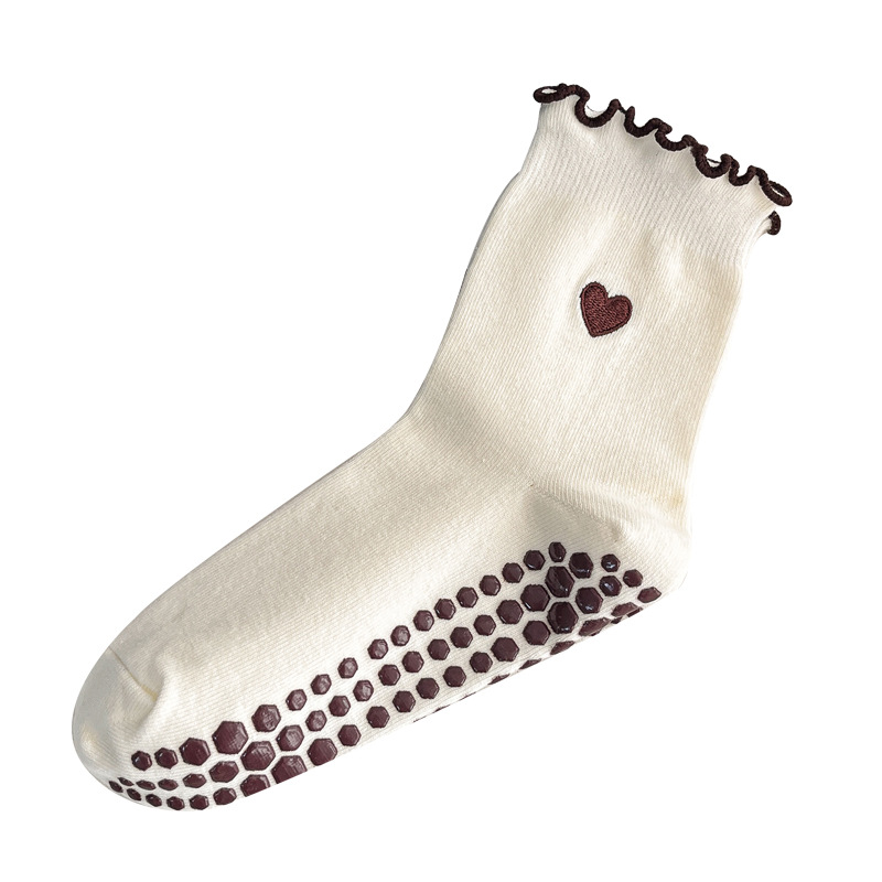 Yoga Socks Women Cotton Heart  - Medias Para Pilates Y Yoga recension och pris