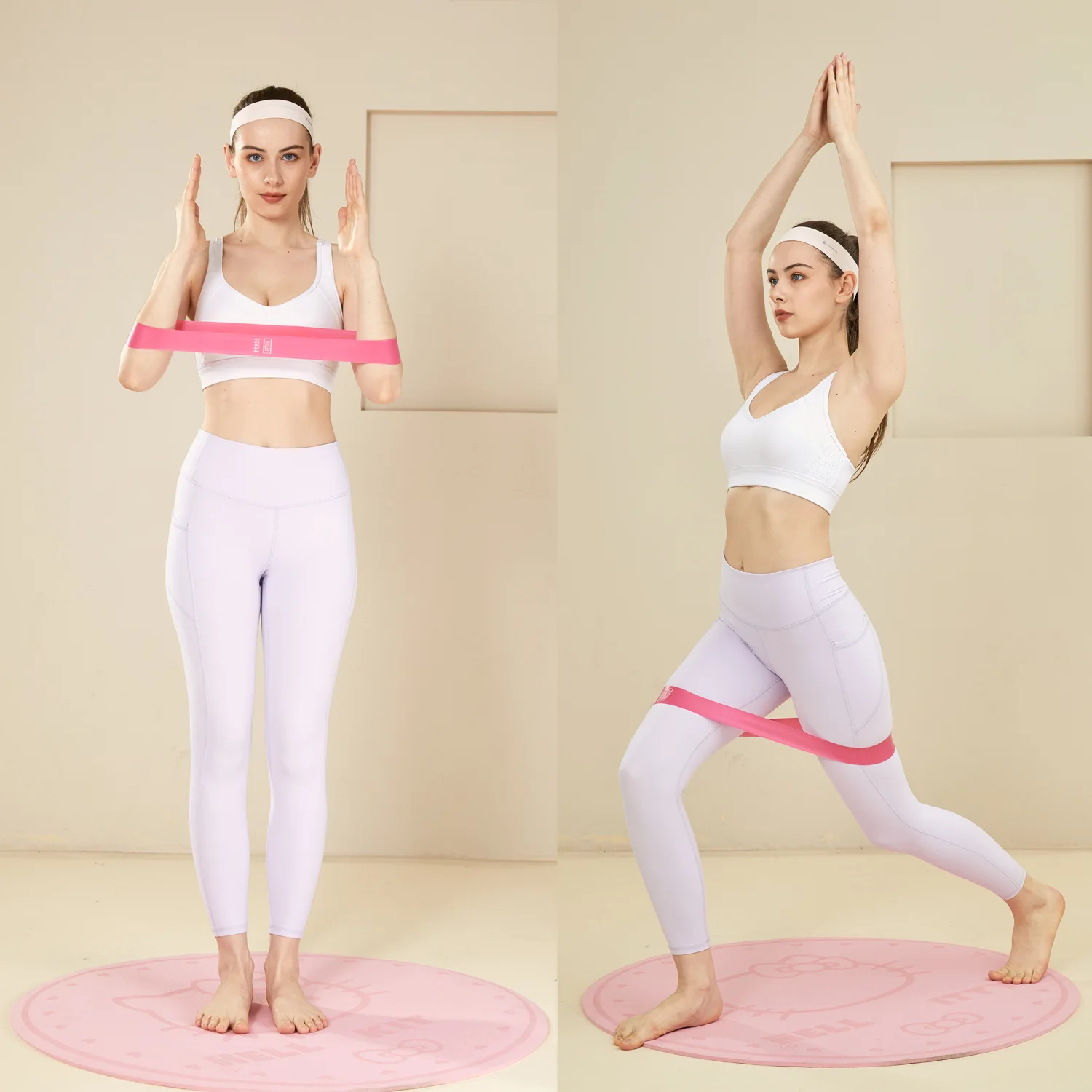 Elastic Fitness Resistance Ban - Pilates And Yoga Difference recension och pris