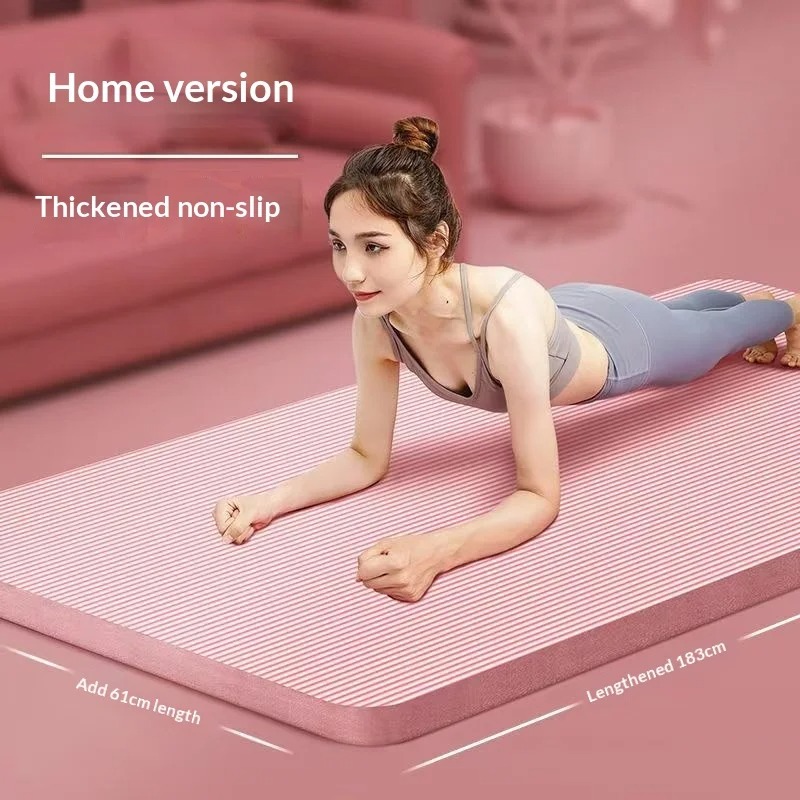 Extra Thick Non Slip Yoga Mat  - Home Pilates Yoga recension och pris