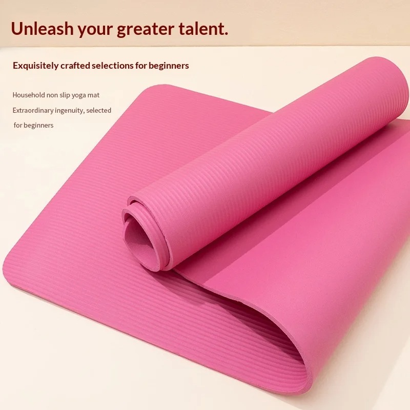 Extra Thick Non Slip Yoga Mat  - Home Pilates Yoga recension och pris