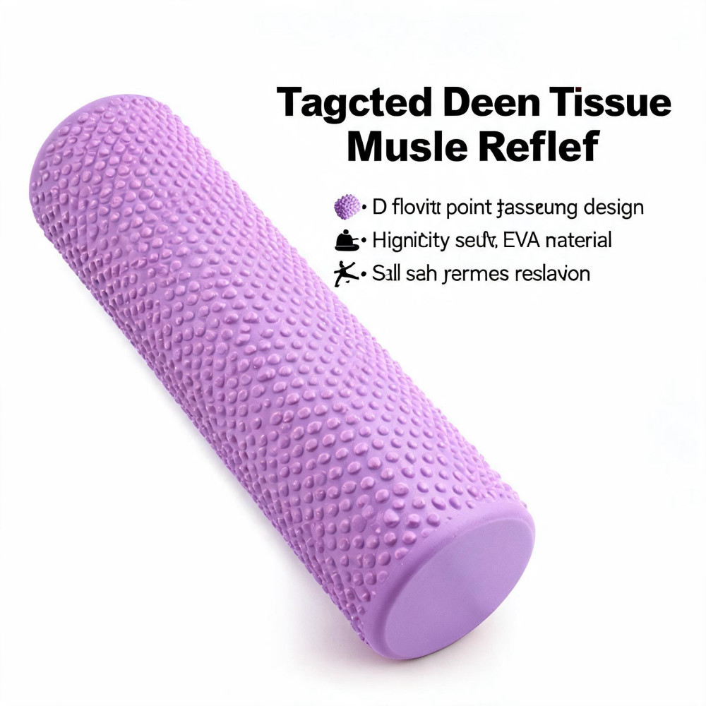 Yoga Roller Round EVA Foam Cyl - Home Pilates Yoga recension och pris
