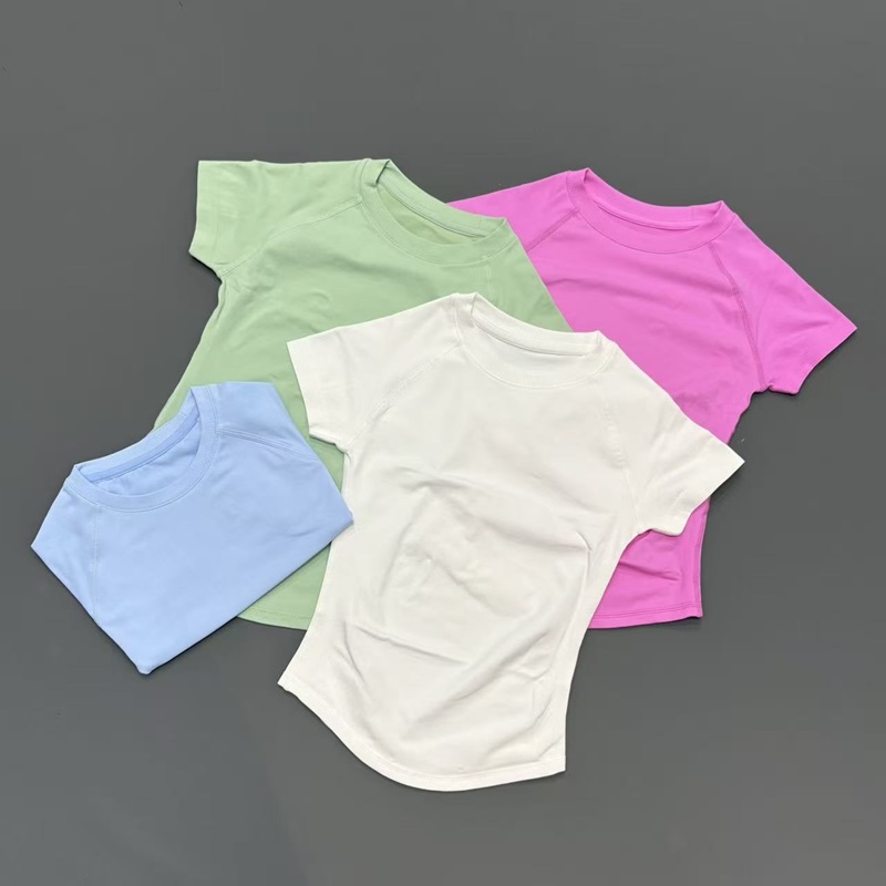 Short Sleeve Seamless Yoga Top - Pilates Yoga Top recension och pris