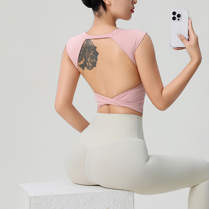 Women's Backless Fitness Cloth - Pilates Yoga Top recension och pris