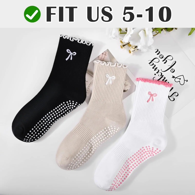 Professional Yoga Socks, Cotto - Fitness Yoga Pilates recension och pris