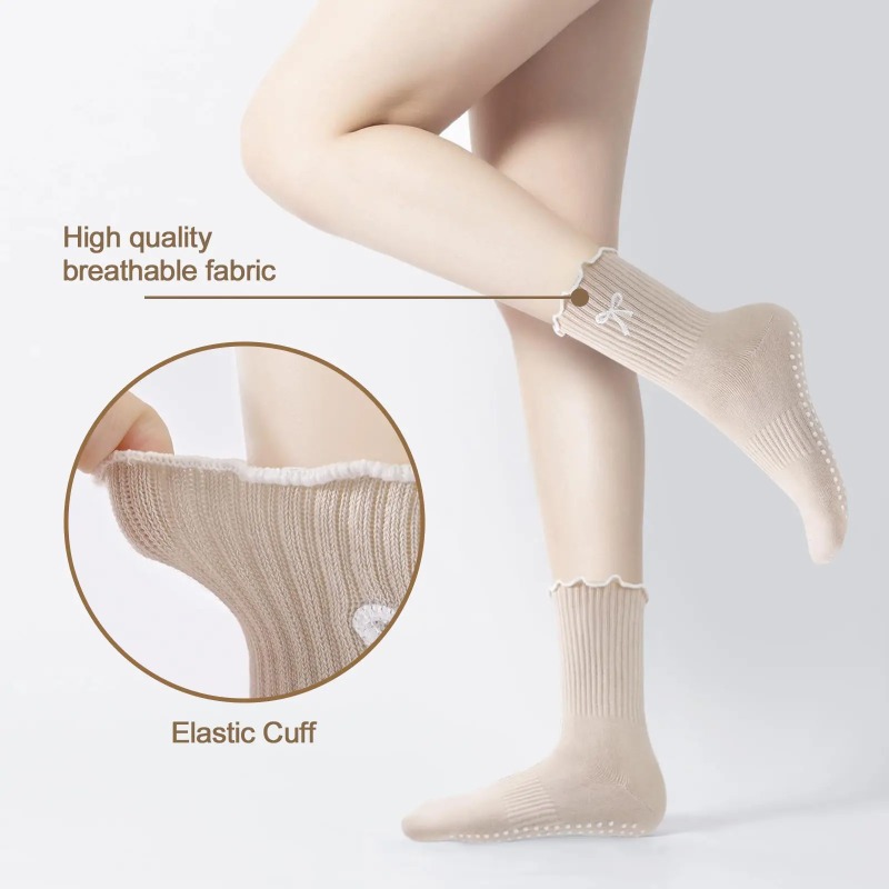 Professional Yoga Socks, Cotto - Fitness Yoga Pilates recension och pris