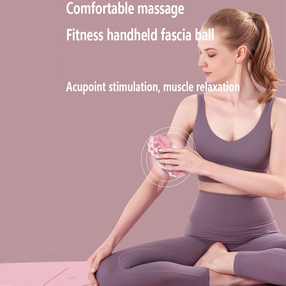 TPR Raised Point Fascia Massag - Pilates Yoga Ball recension och pris