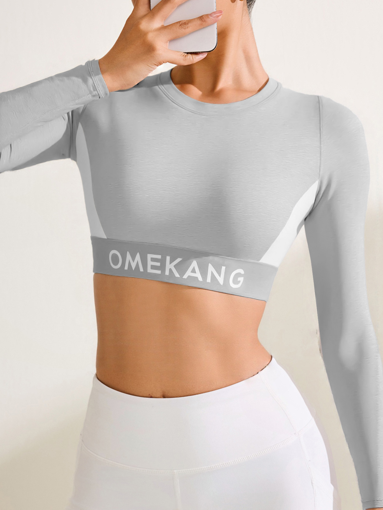 Women's Yoga Crop Top Sleeve L - Pilates Yoga Top recension och pris