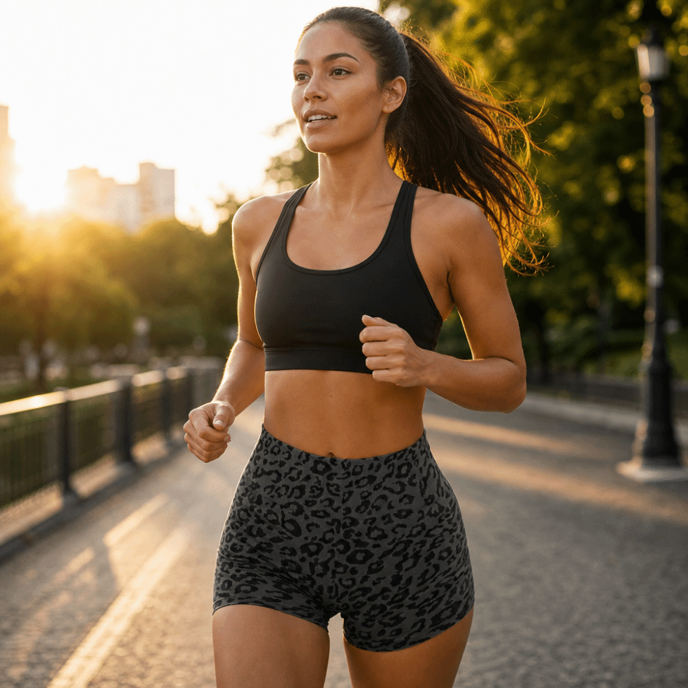 Active Wear Leopard High Waist - Pilates Yoga Oxford recension och pris