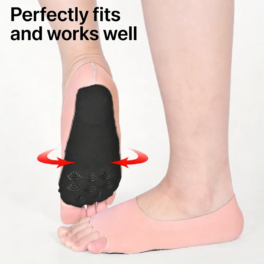 1Pair Toeless Yoga Socks for W - Home Pilates Yoga recension och pris