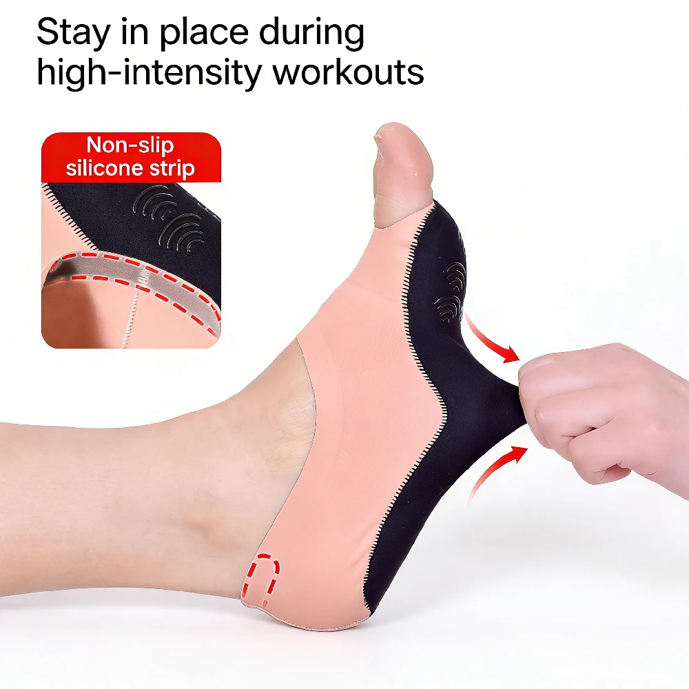 1Pair Toeless Yoga Socks for W - Home Pilates Yoga recension och pris