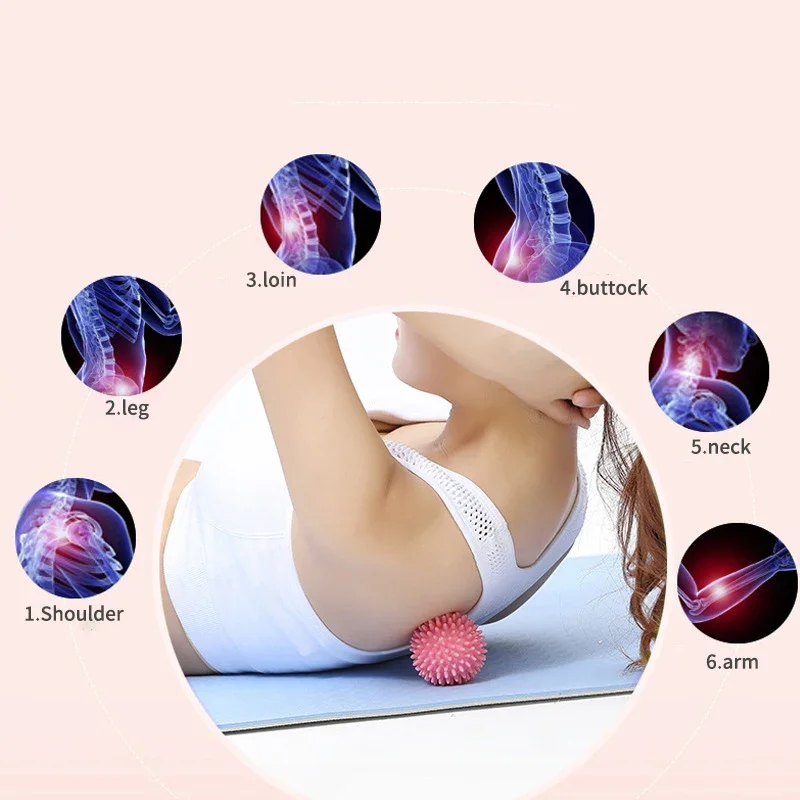 Deep Tissue Massage Ball Set f - Pilates Yoga Ball recension och pris