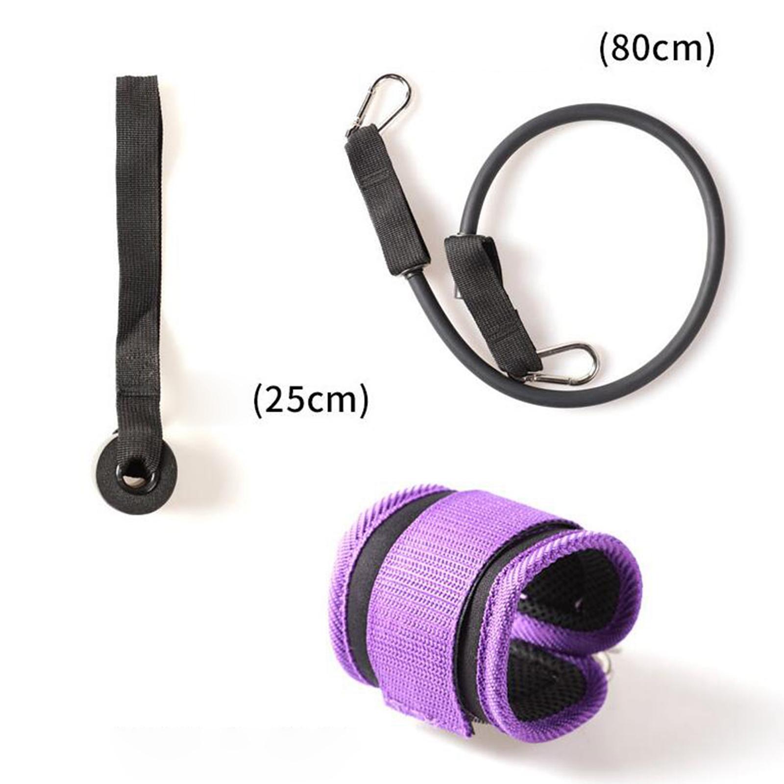 Resistance Band Set D Ring Ank - Pilates Ankle Strap recension och pris
