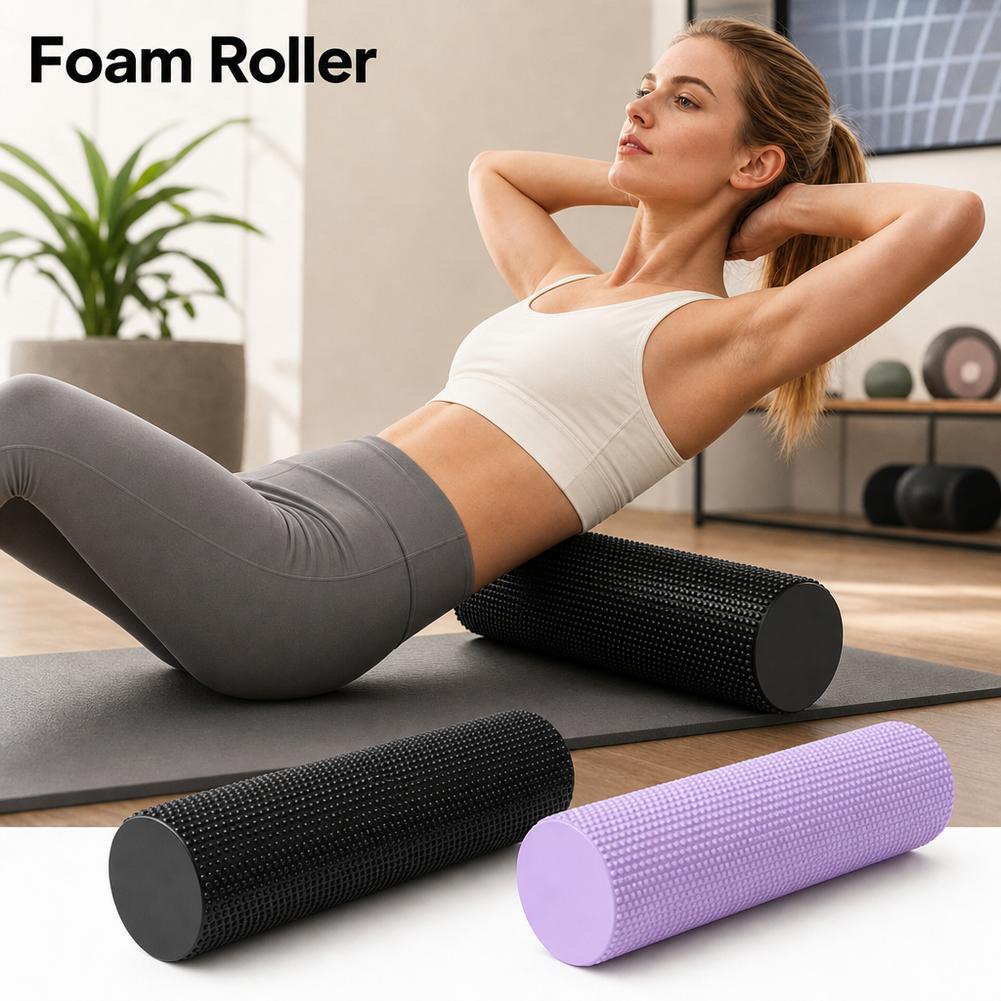 EVA Yoga Foam Roller High Dens - Pilates Yoga Ball recension och pris