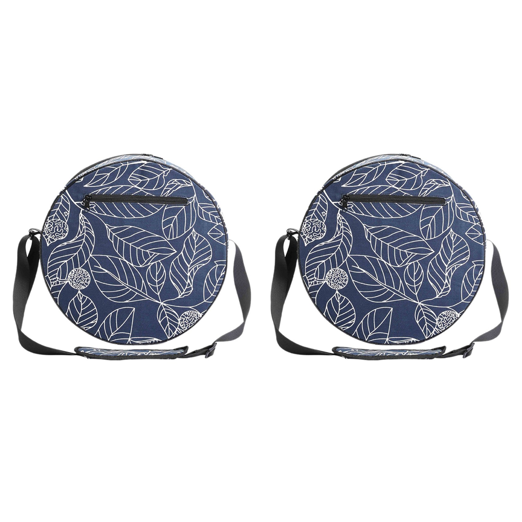AEF6-2Pcs 33X14cm Canvas Yoga  - Yoga Wheel Dharma recension och pris