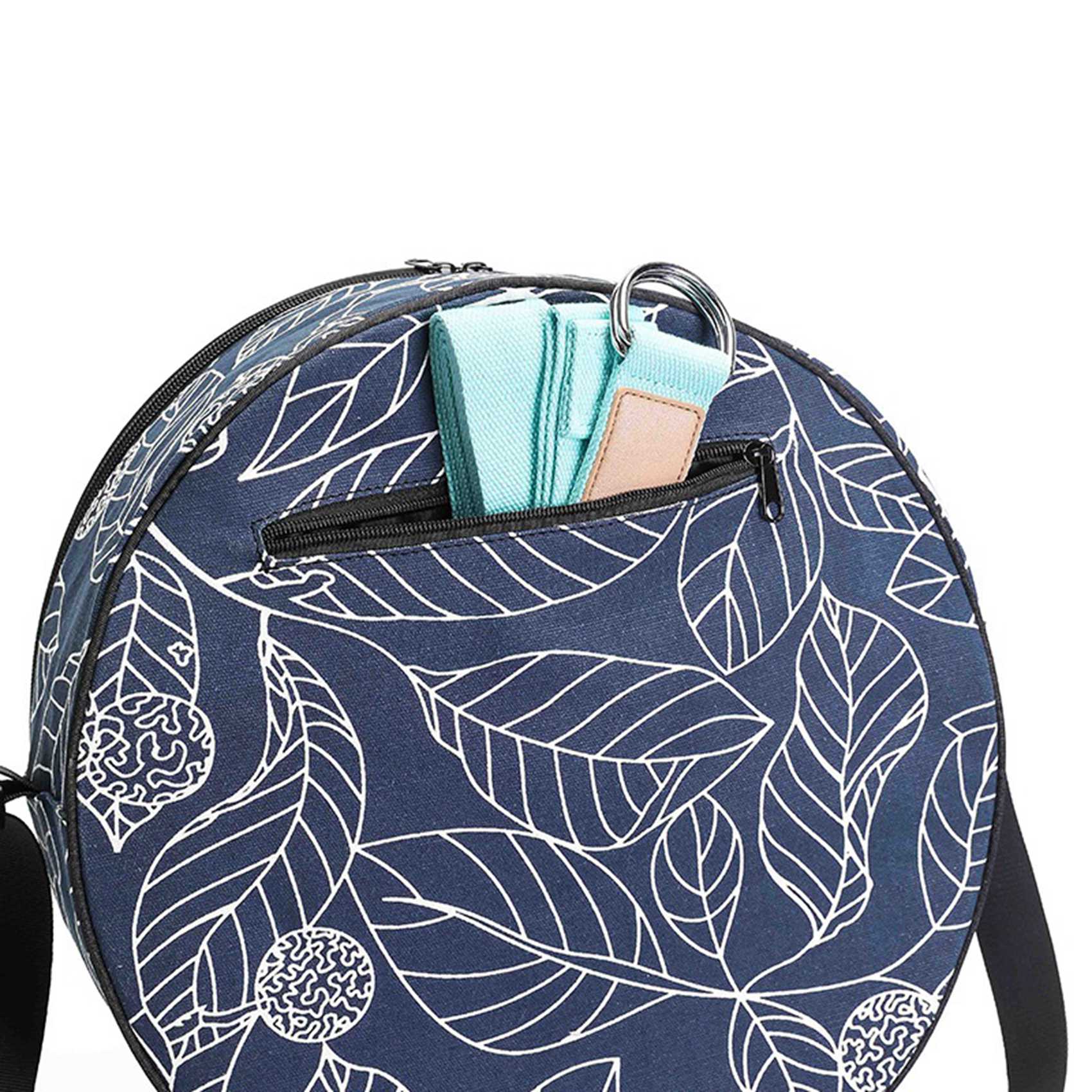 AEF6-2Pcs 33X14cm Canvas Yoga  - Yoga Wheel Dharma recension och pris