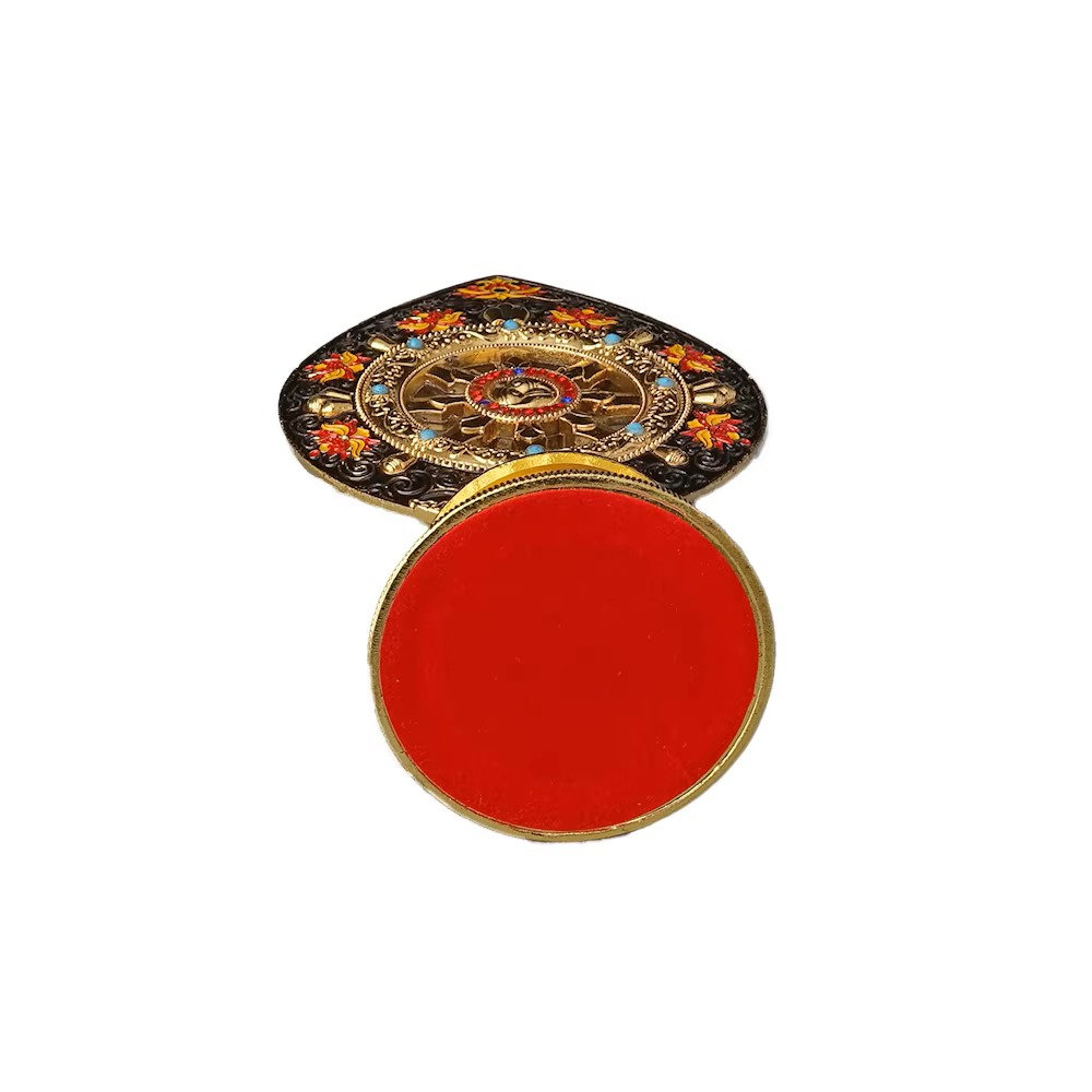 Tibetan Dharma Wheel Decor for - Yoga Wheel Dharma recension och pris