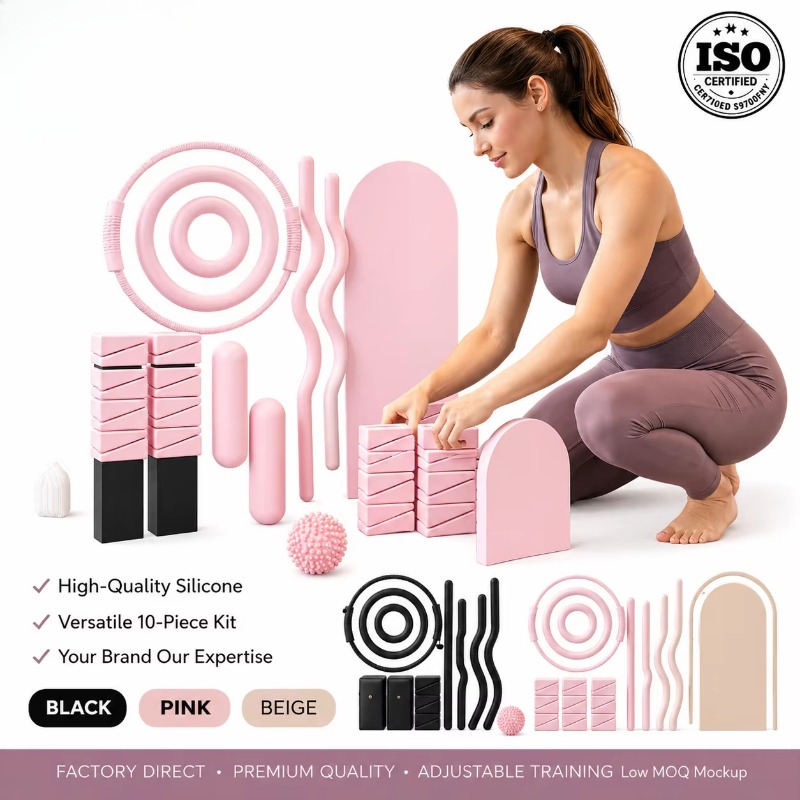 weighting bar, silicone dumbbe - Pilates And Yoga Combined recension och pris
