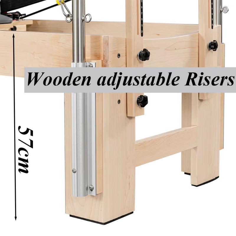 Factory  Wood Pilates Reformer - Pilates And Yoga Combined recension och pris