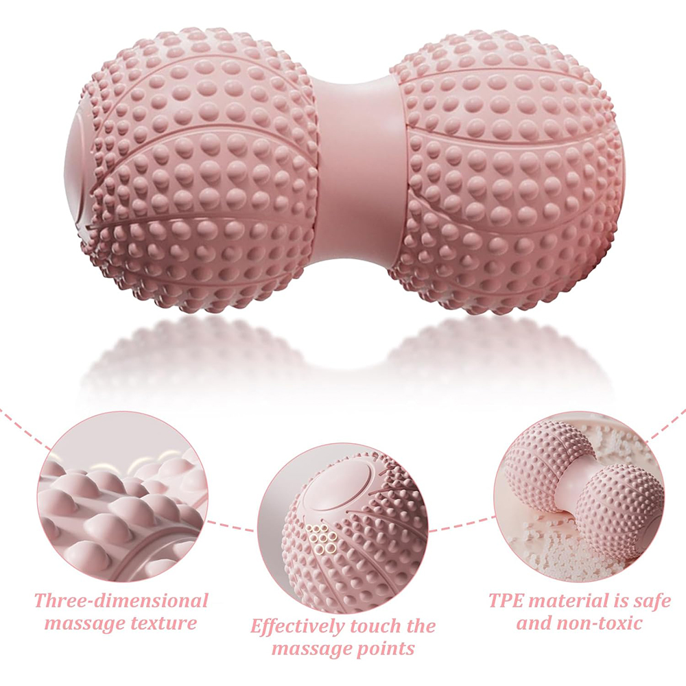 Yoga Fascia Ball Peanut Massag - Pilates Yoga Ball recension och pris