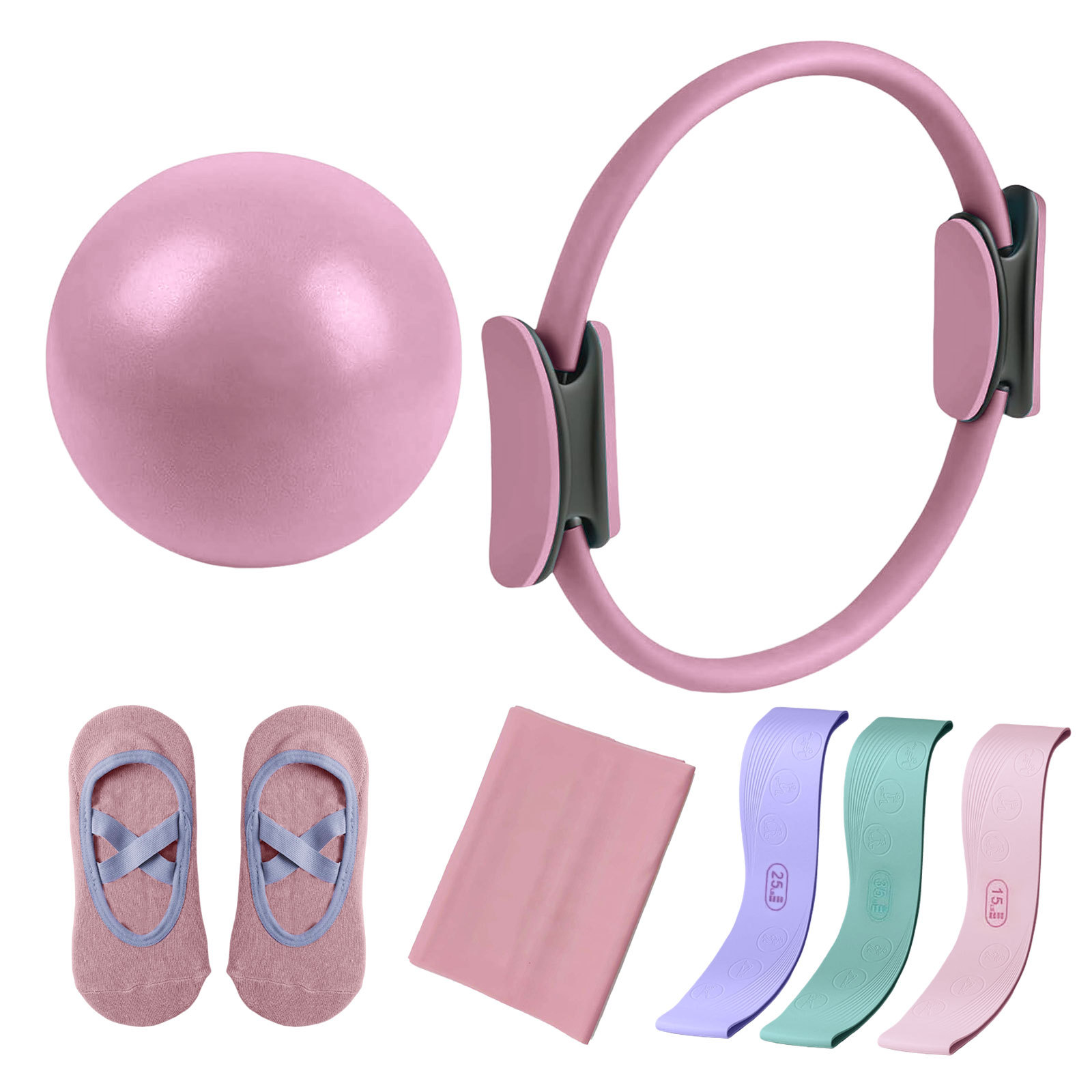 Pilates Circle Resistance Band - Pilates And Yoga Combined recension och pris