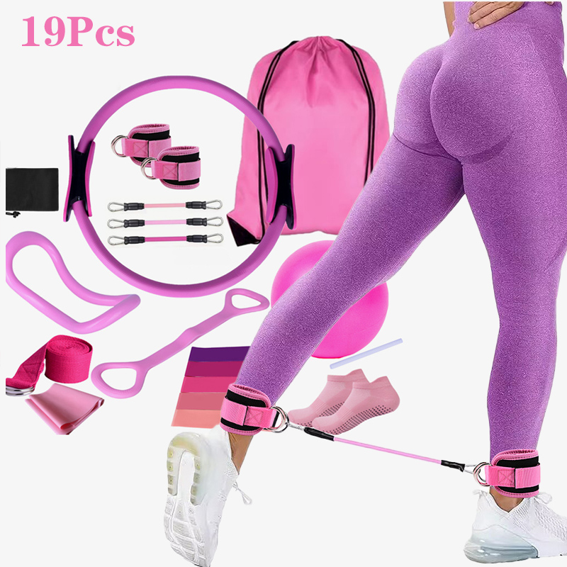 Yoga Pilates Circle 19-Piece S - Pilates Ankle Strap recension och pris